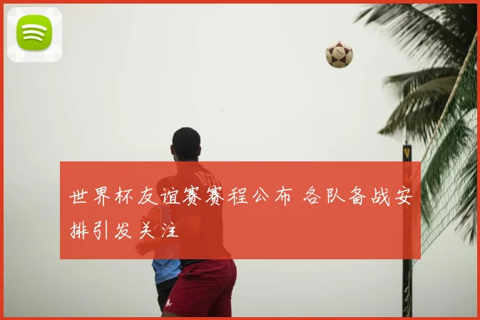 世界杯友谊赛赛程公布 各队备战安排引发关注